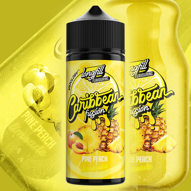 Caribbean Fusion - Pine Peach Lemonade Longfill Freebase