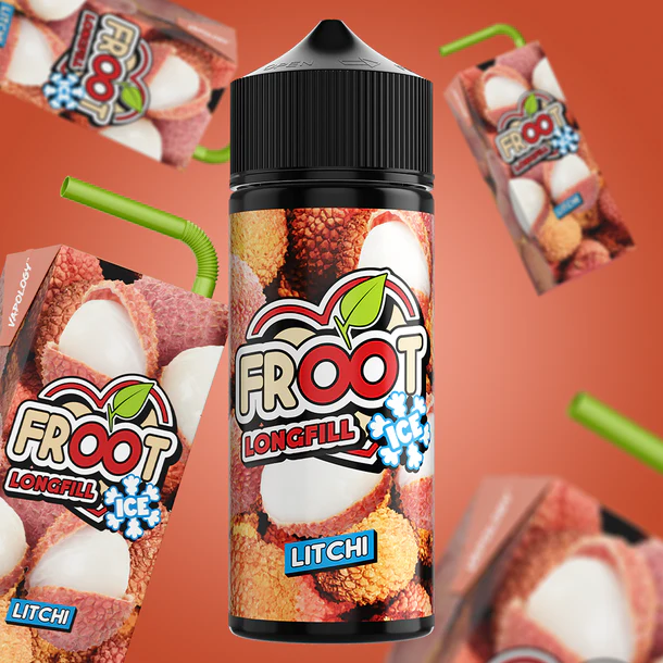 Froot -  Lychee Ice Longfill Freebase