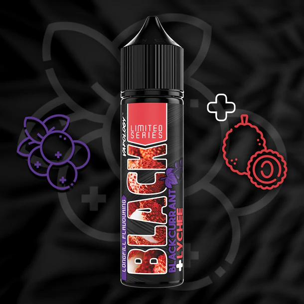Vapology - Blackcurrant Lychee Longfill Salt/MTL