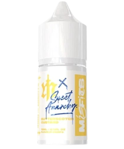 Misfits X Sweet Anarchy - Butterscotch Custard Longfill Salt Nic/MTL